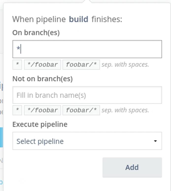 Chain pipeline